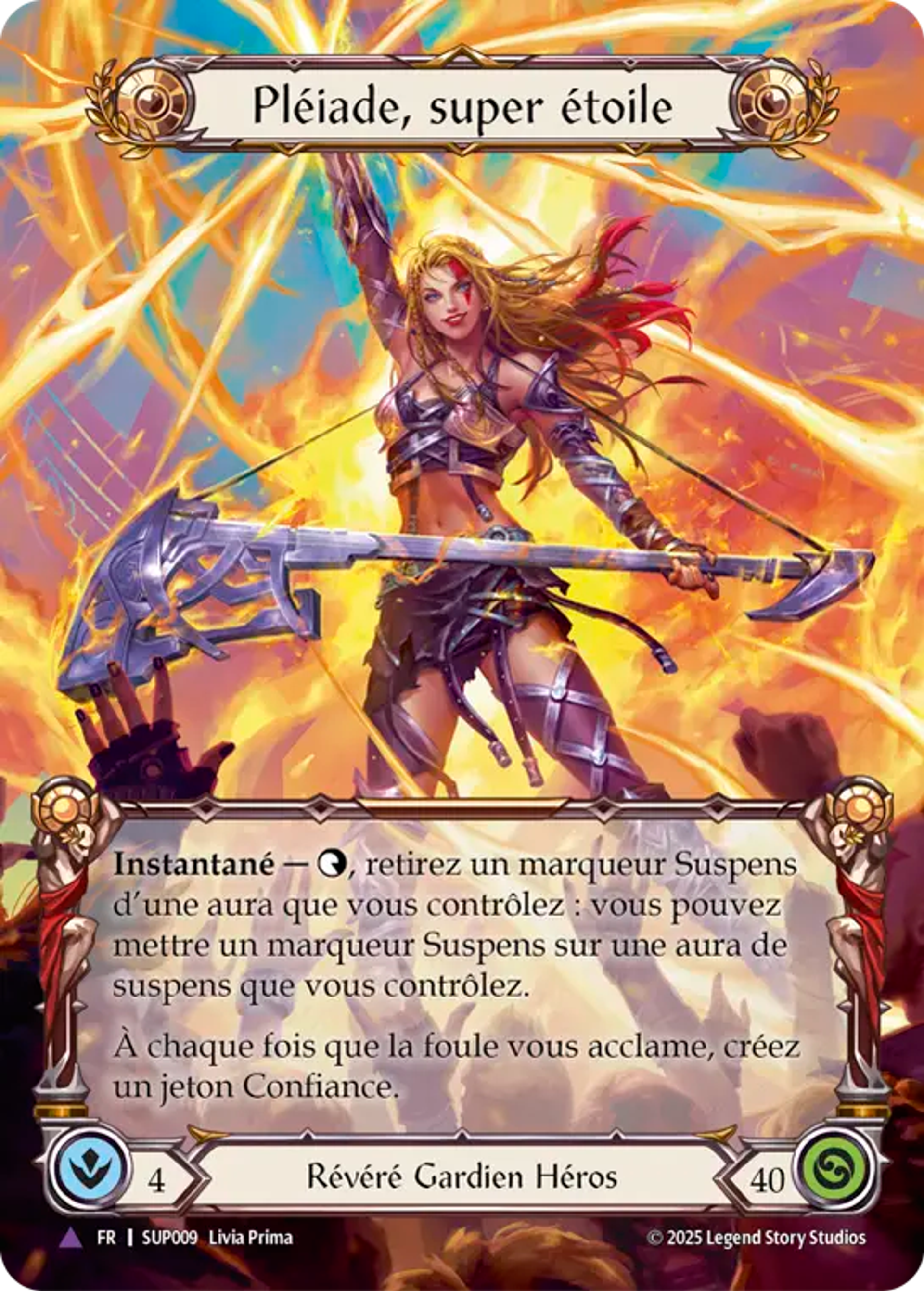 Pléiade, super étoile — Super Slam — Flesh and Blood