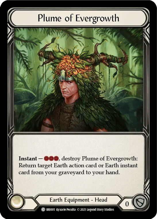 Plume of Evergrowth — Briar - Blitz Deck — Flesh and Blood
