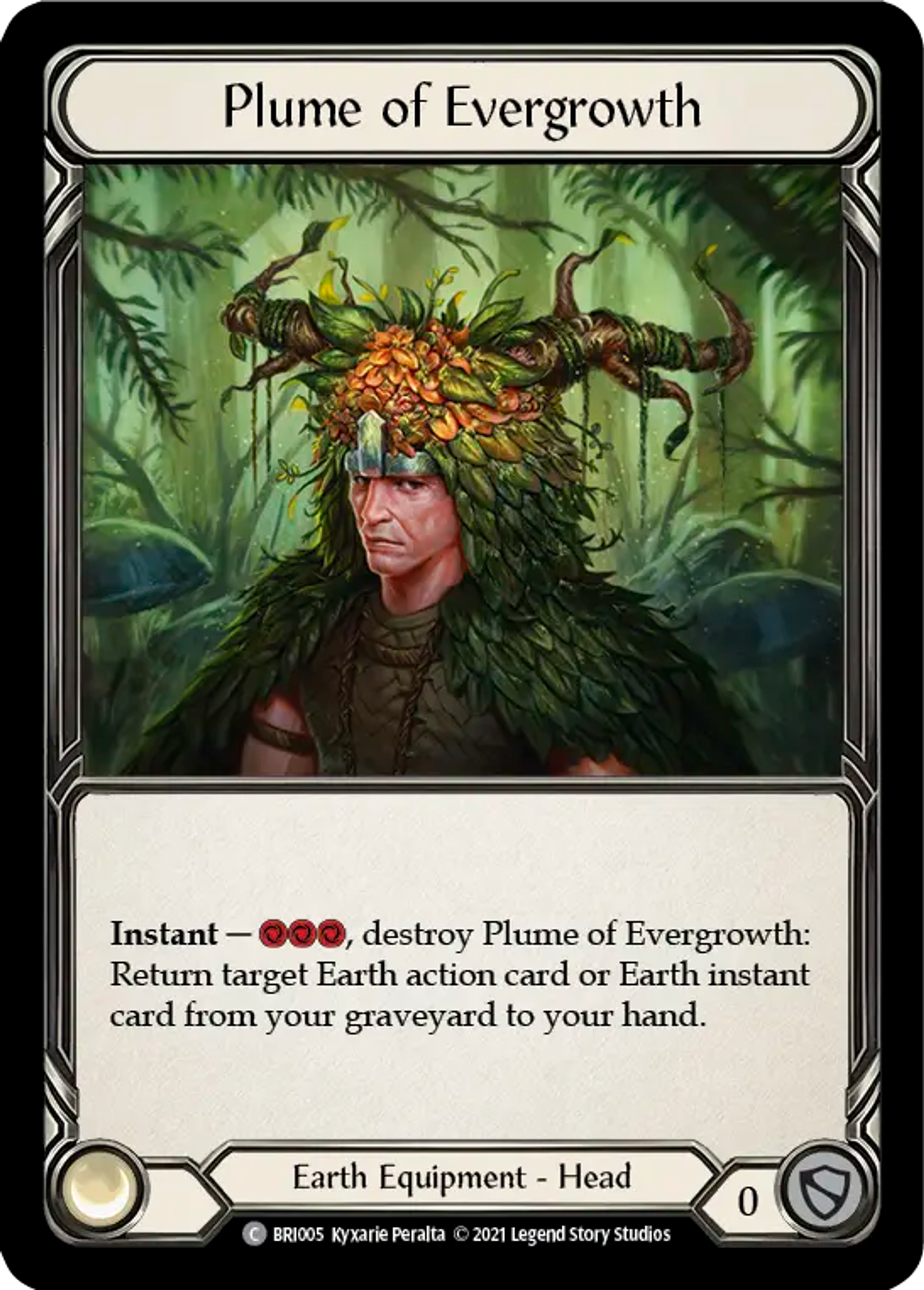 Plume of Evergrowth — Briar - Blitz Deck — Flesh and Blood