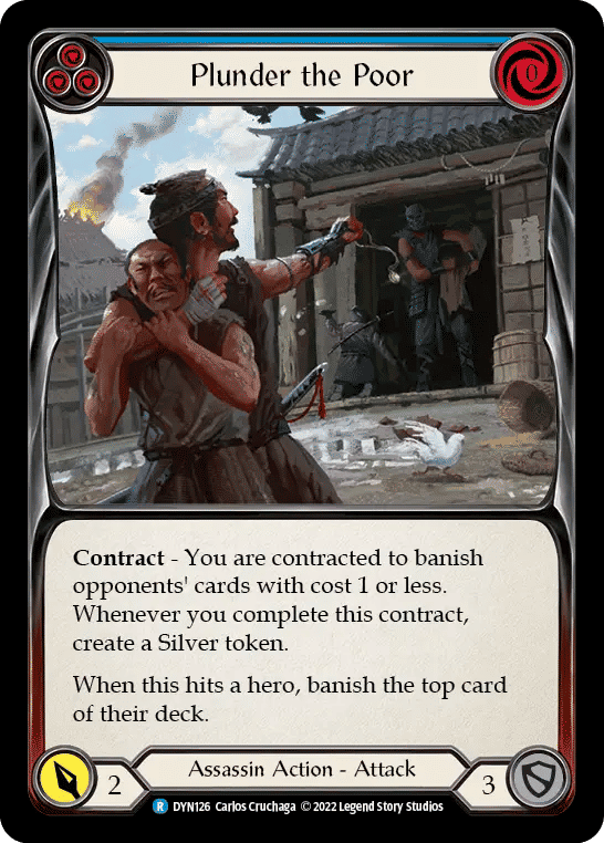 Plunder the Poor (Blue) — Dynasty — Flesh and Blood