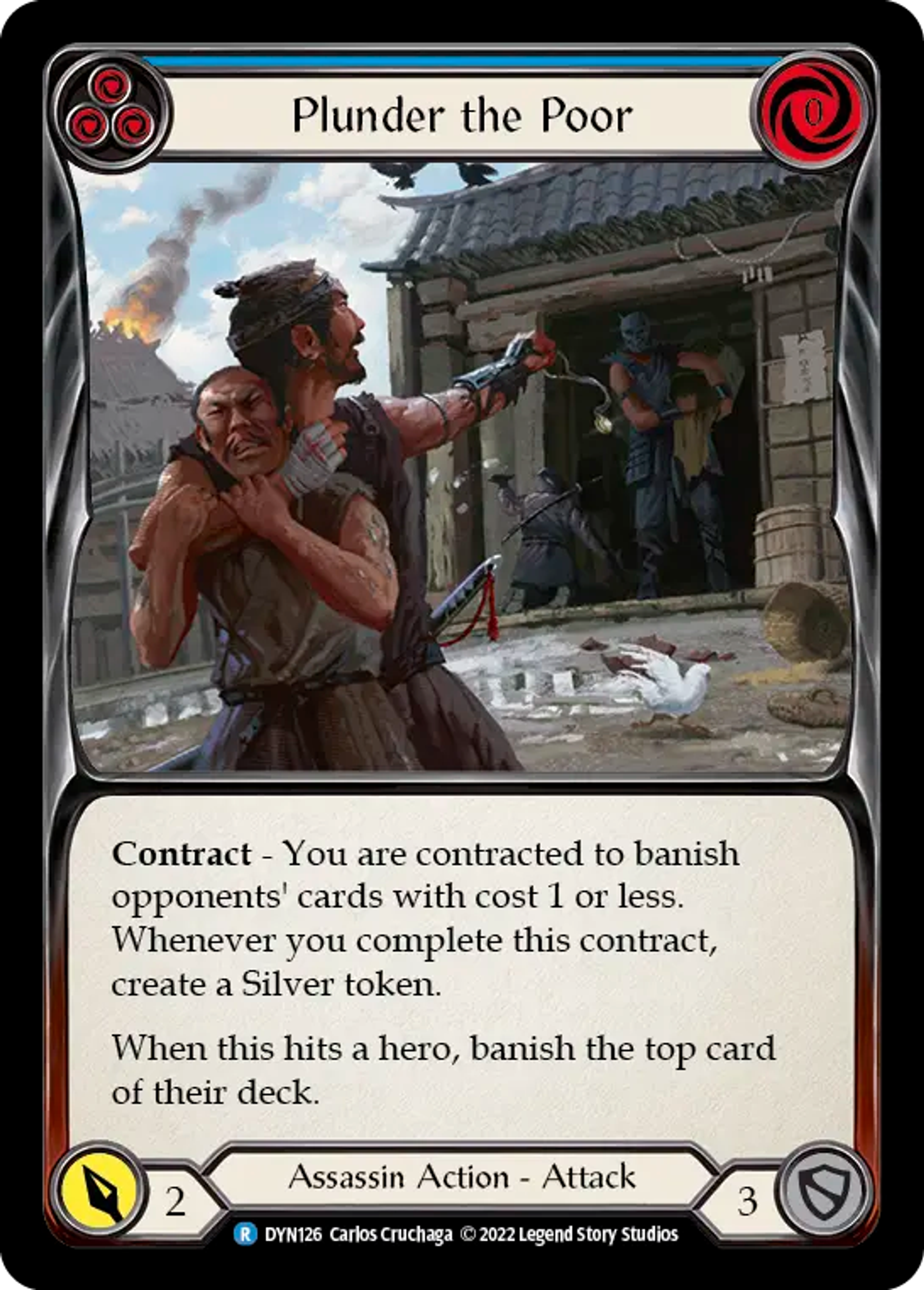 Plunder the Poor (Blue) — Dynasty — Flesh and Blood