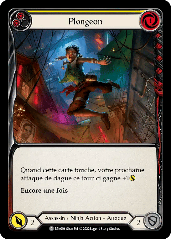 Plongeon — Benji - Blitz Deck — Flesh and Blood