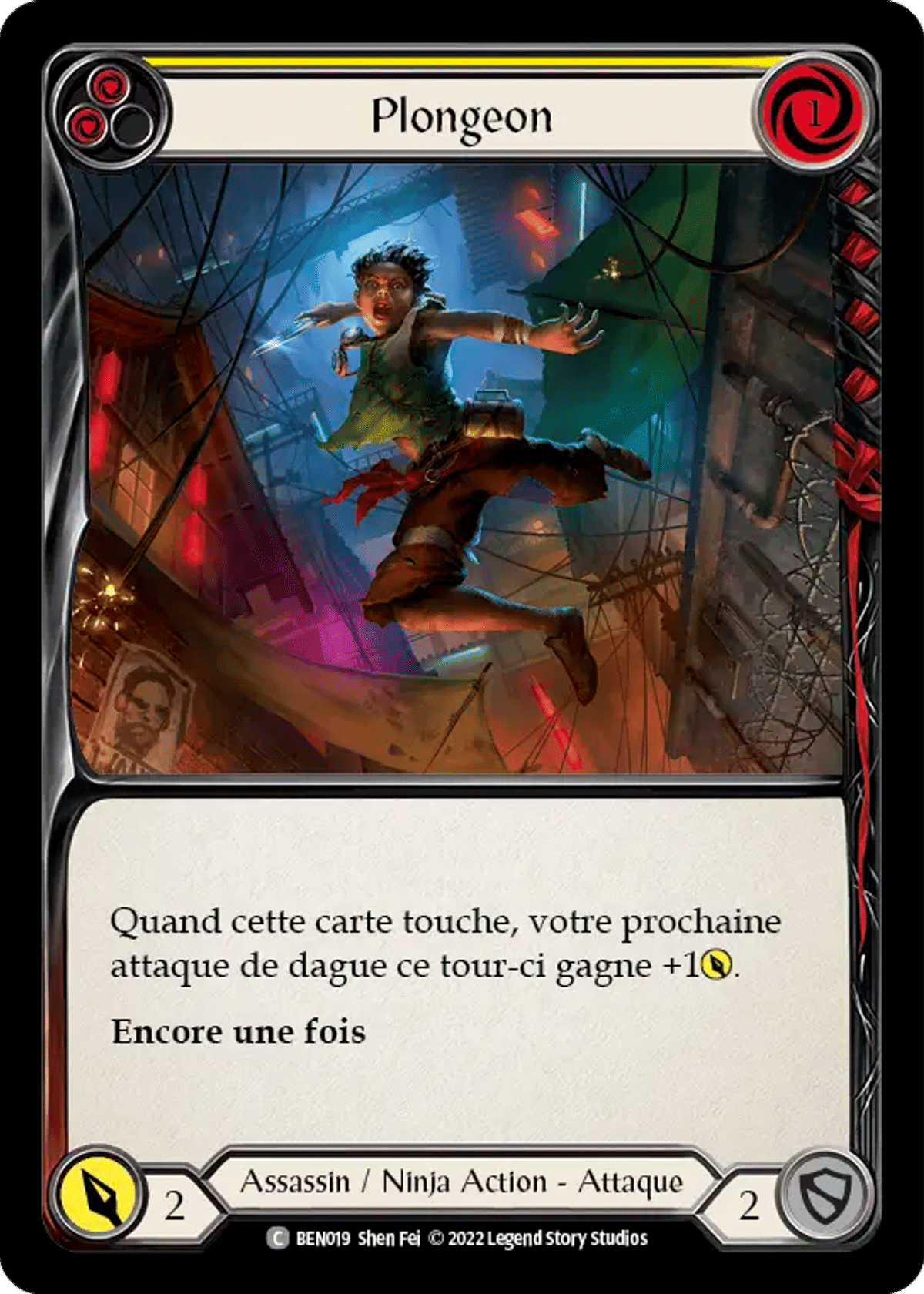 Plongeon from Benji - Blitz Deck - Flesh and Blood