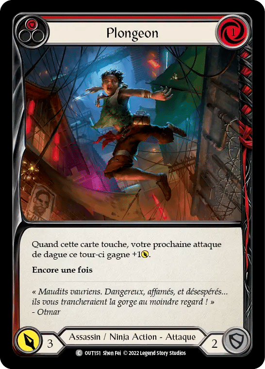 Plongeon — Outsiders — Flesh and Blood
