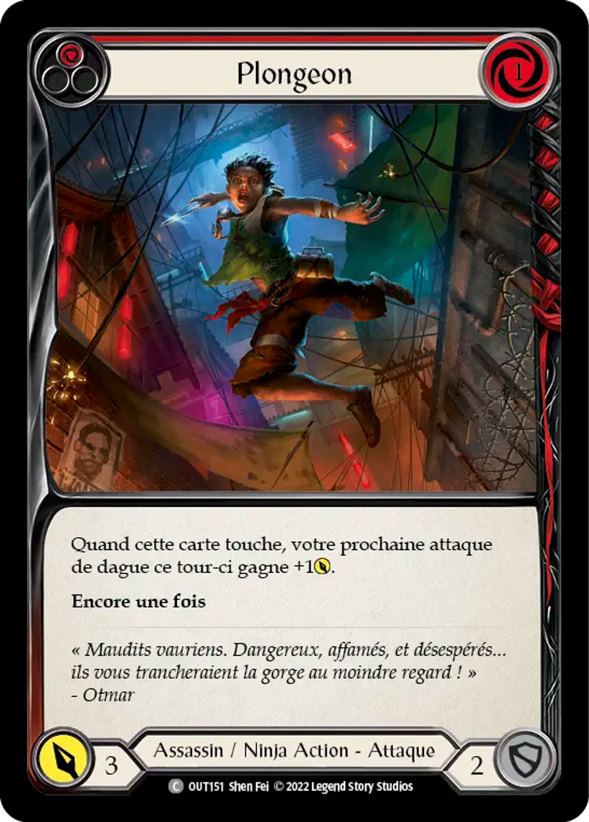 Plongeon — Outsiders — Flesh and Blood