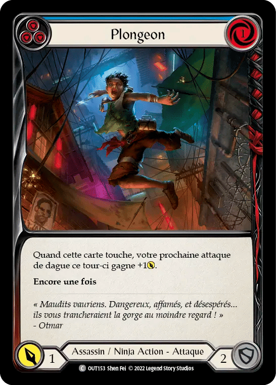 Plongeon — Outsiders — Flesh and Blood