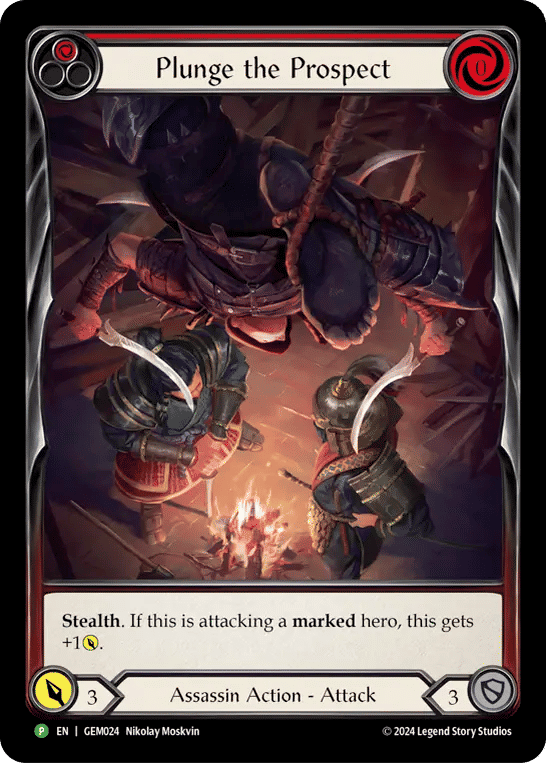 Plunge the Prospect — GEM - Pack 1 — Flesh and Blood