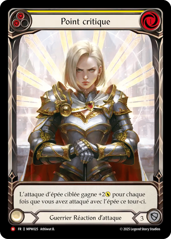Point critique — Mastery Pack Warrior — Flesh and Blood