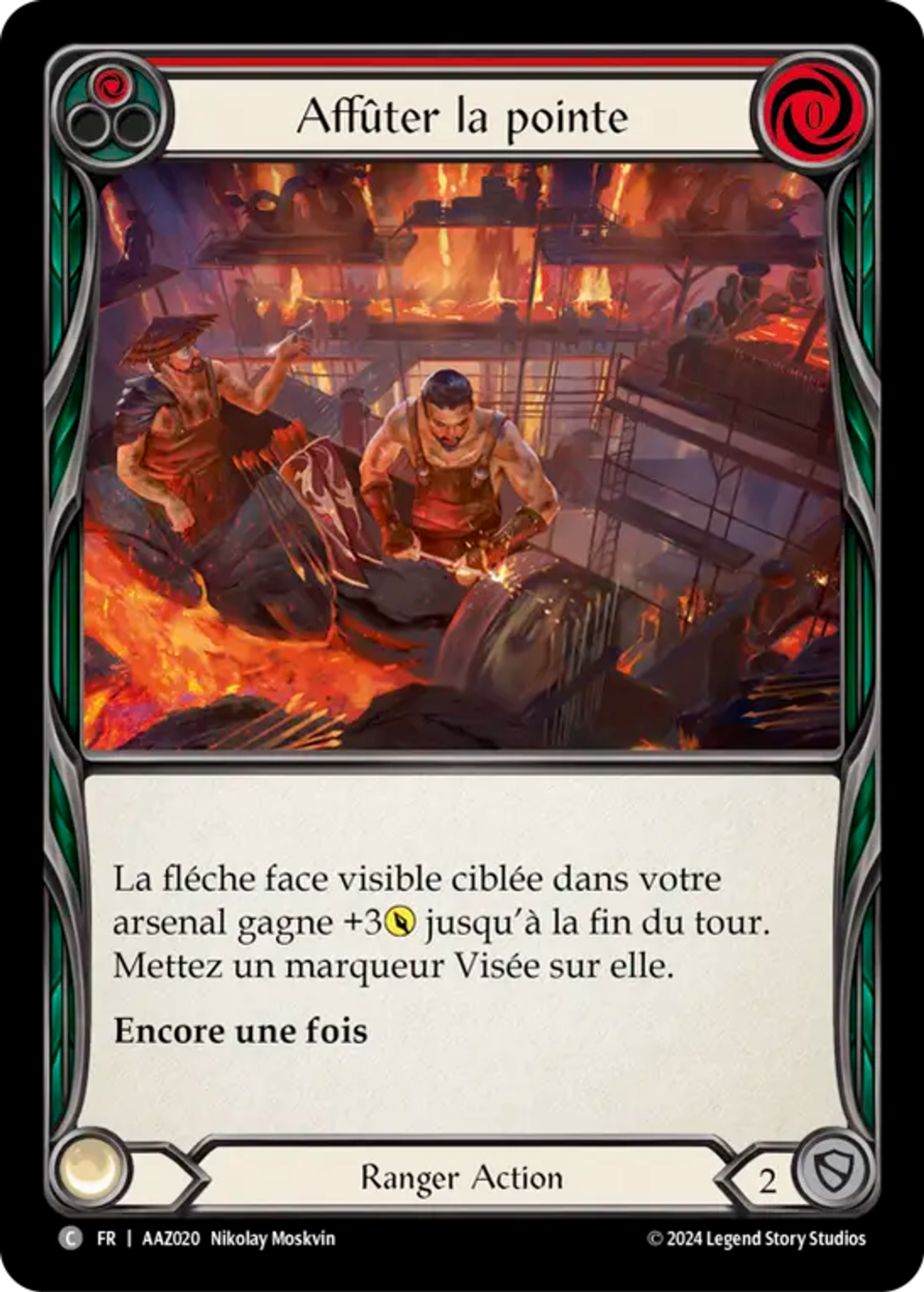Affûter la pointe — Armory Deck - Azalea, Ace in the Hole — Flesh and Blood