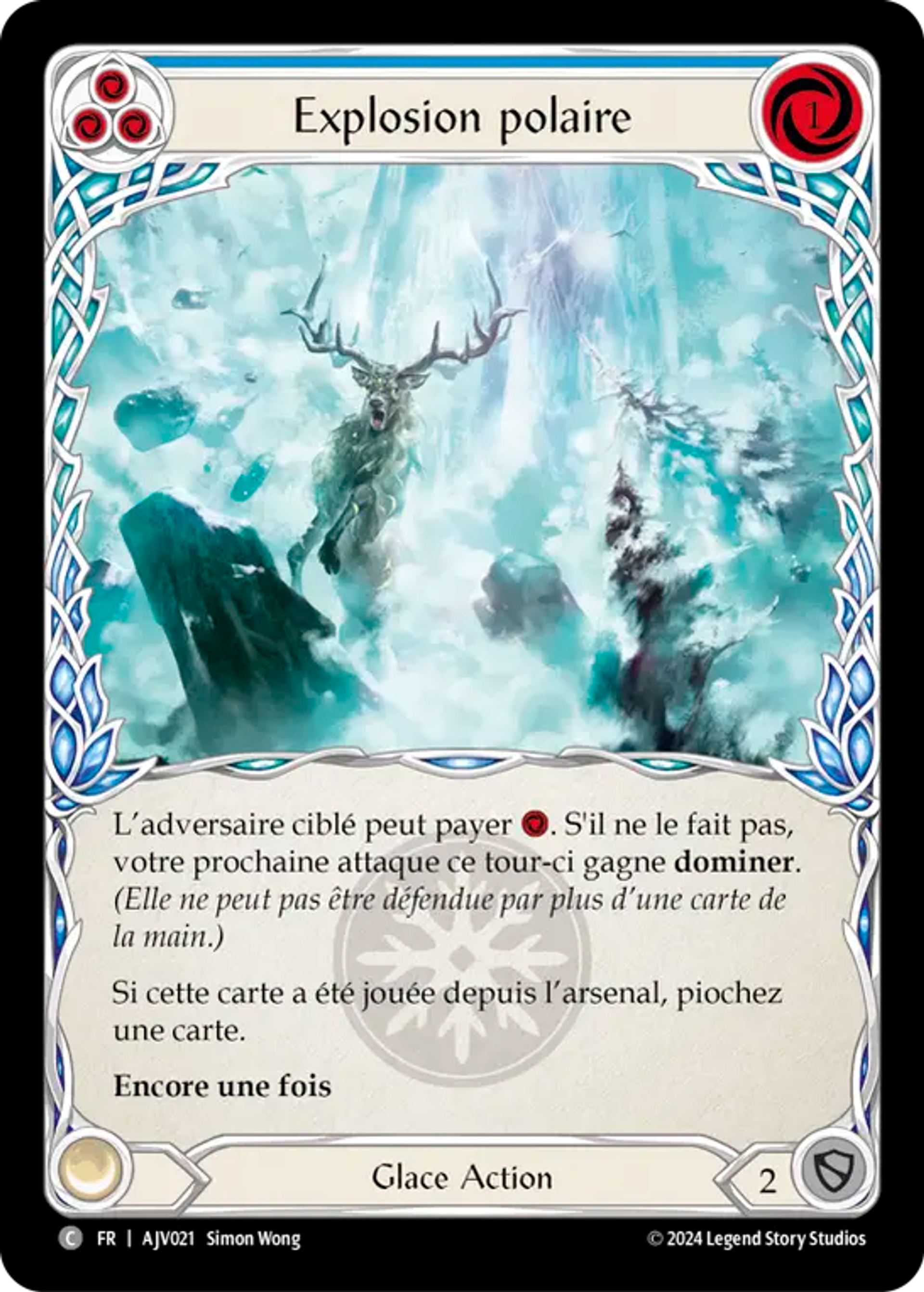 Explosion polaire — Armory Deck Origins - Jarl Vetreiði — Flesh and Blood