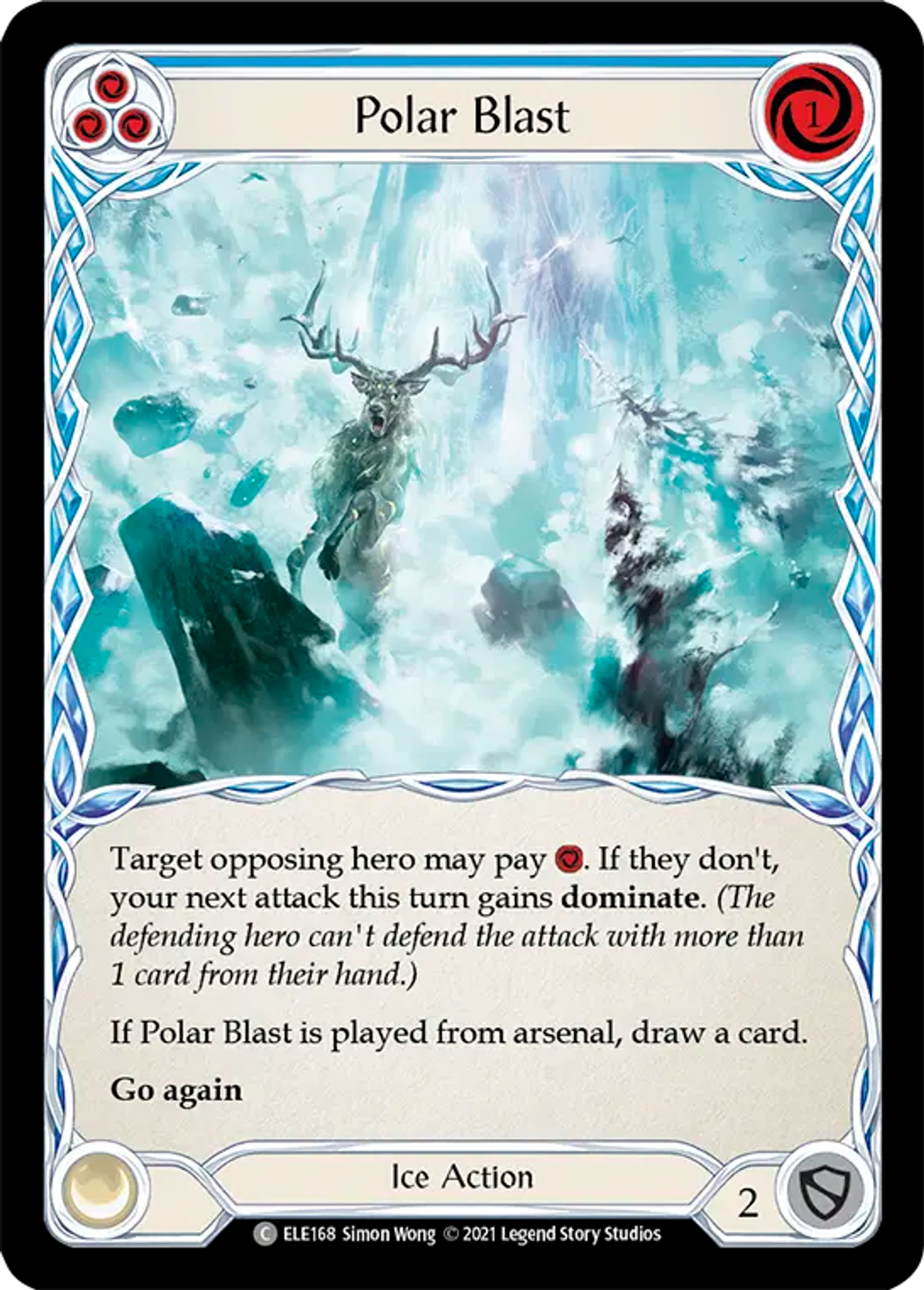 Polar Blast (Blue) — Tales of Aria — Flesh and Blood