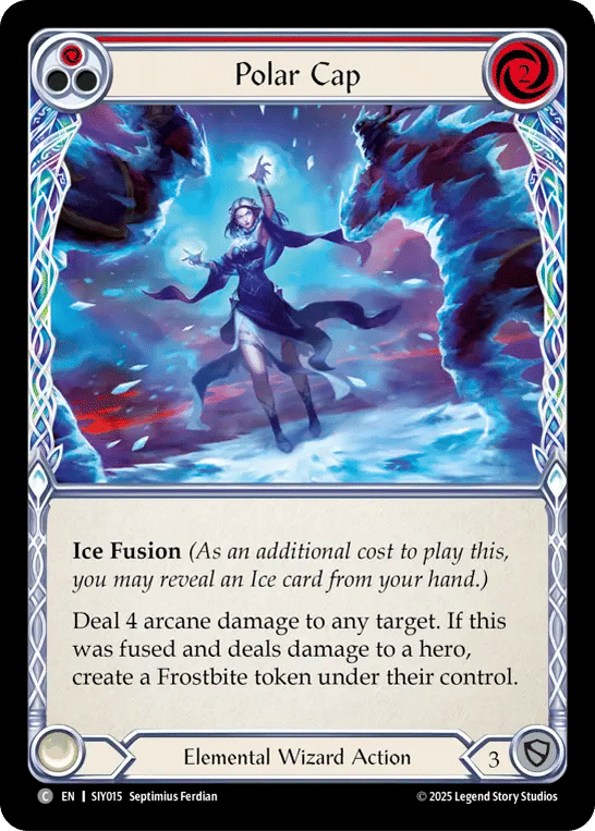 Polar Cap (Red) — Silver Age Chapter 1 - Iyslander — Flesh and Blood