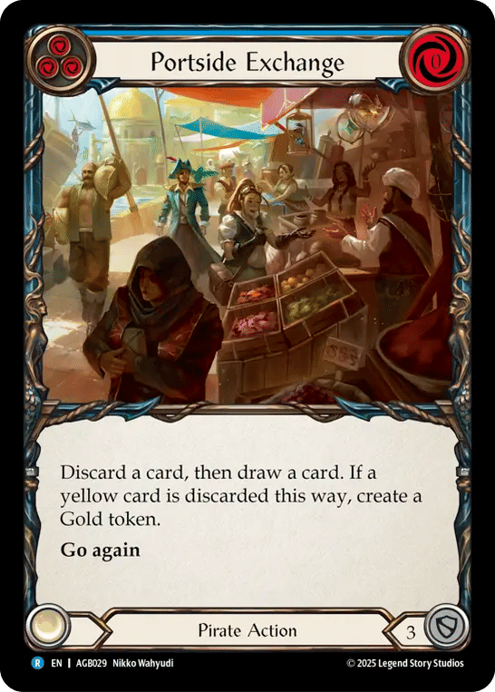 Portside Exchange (Blue) — Armory Deck - Gravy Bones — Flesh and Blood
