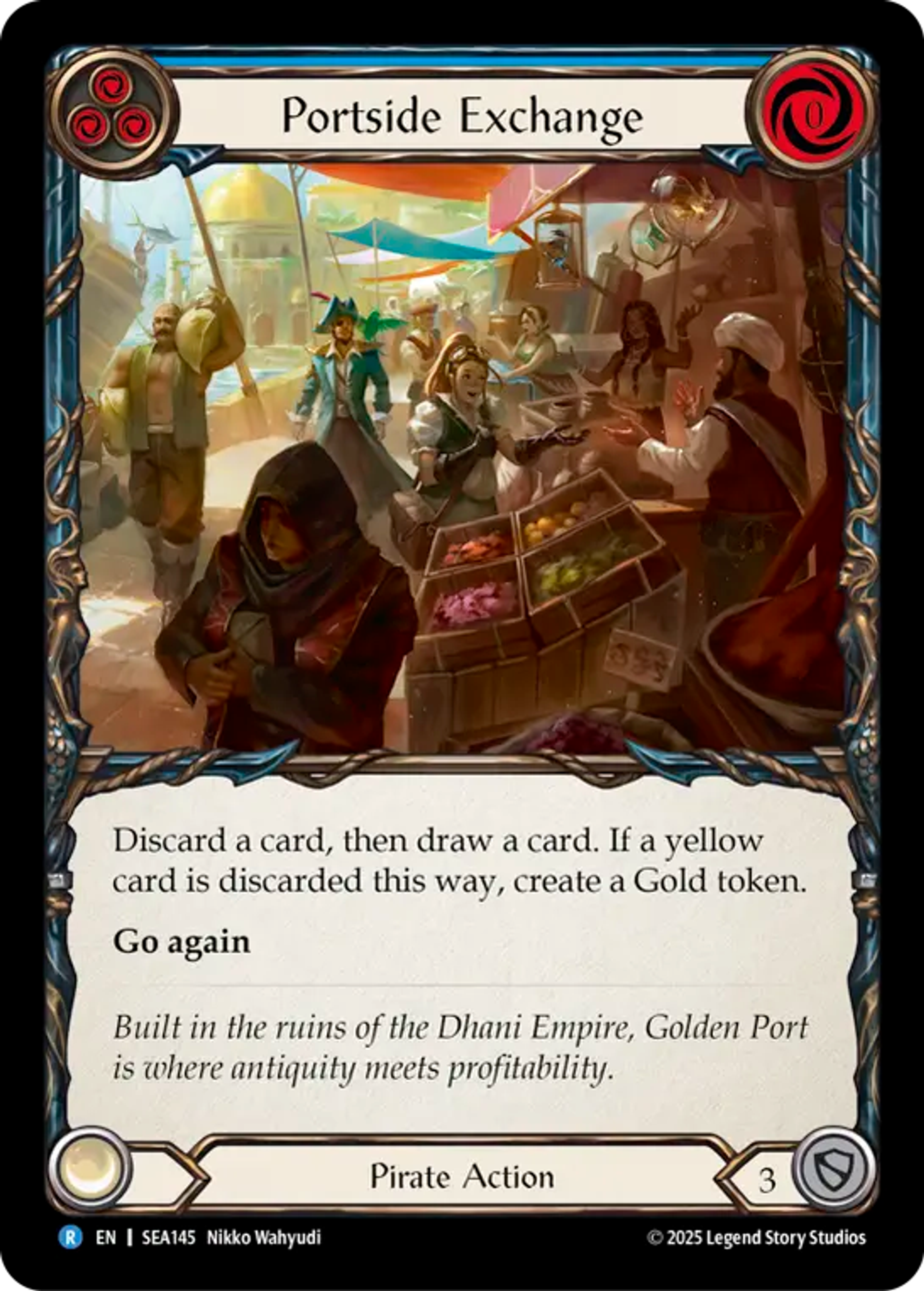 Portside Exchange (Blue) — High Seas — Flesh and Blood