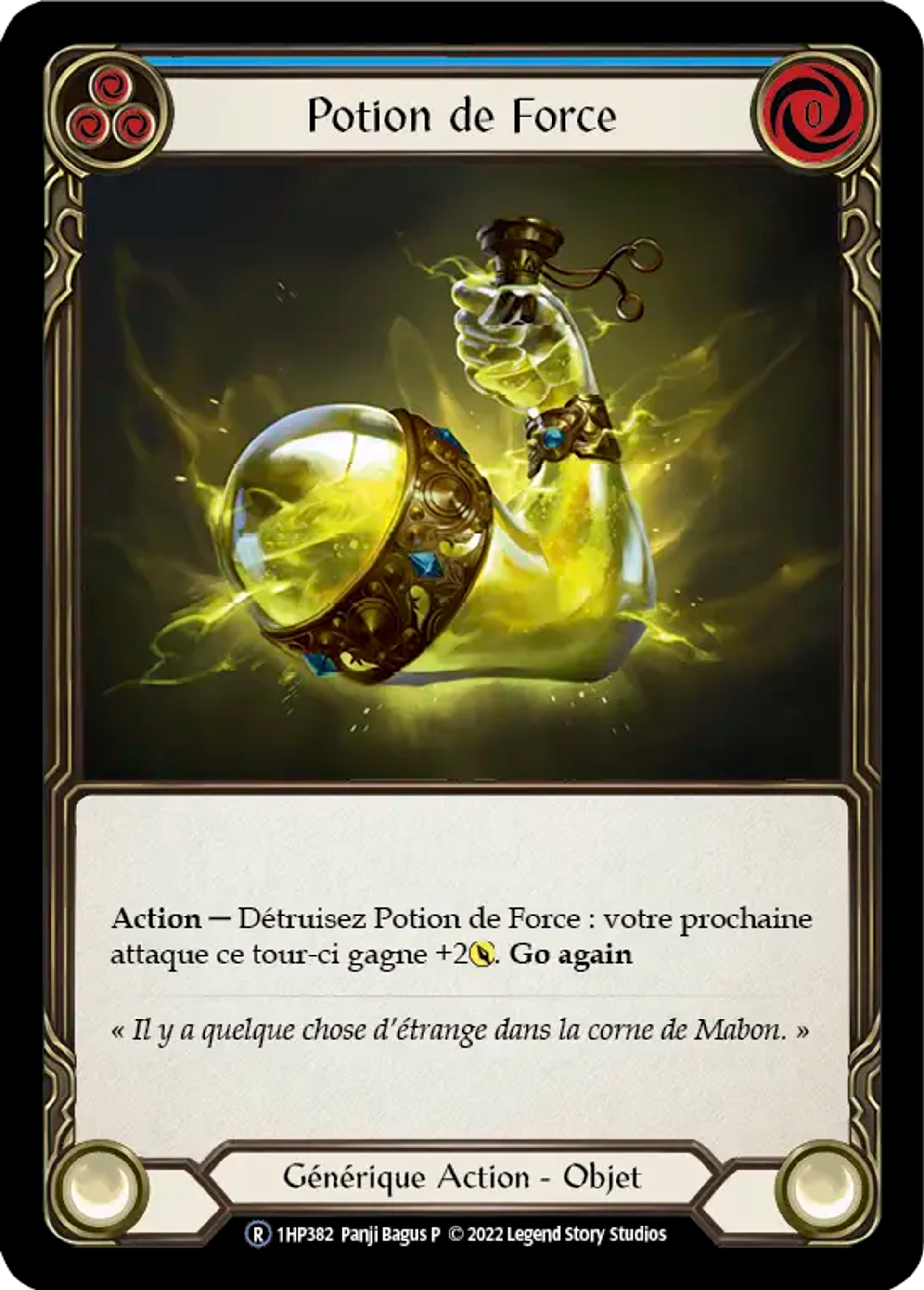 Potion de Force — History Pack 1 - Black Label — Flesh and Blood