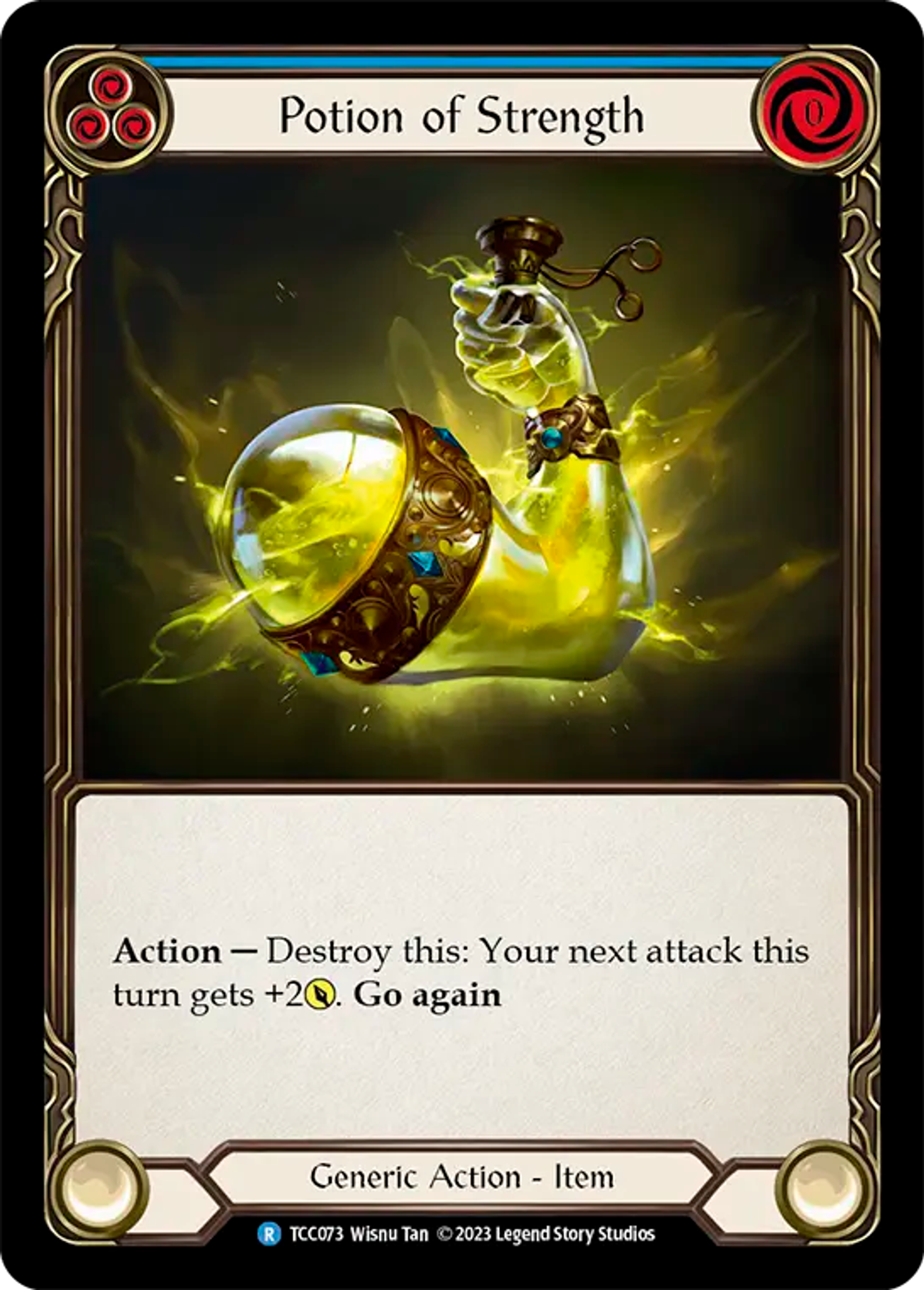 Potion of Strength (Blue) — Round the Table: TCC x LSS — Flesh and Blood