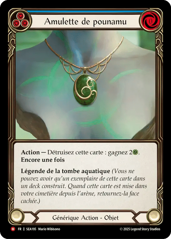 Amulette de pounamu — High Seas — Flesh and Blood
