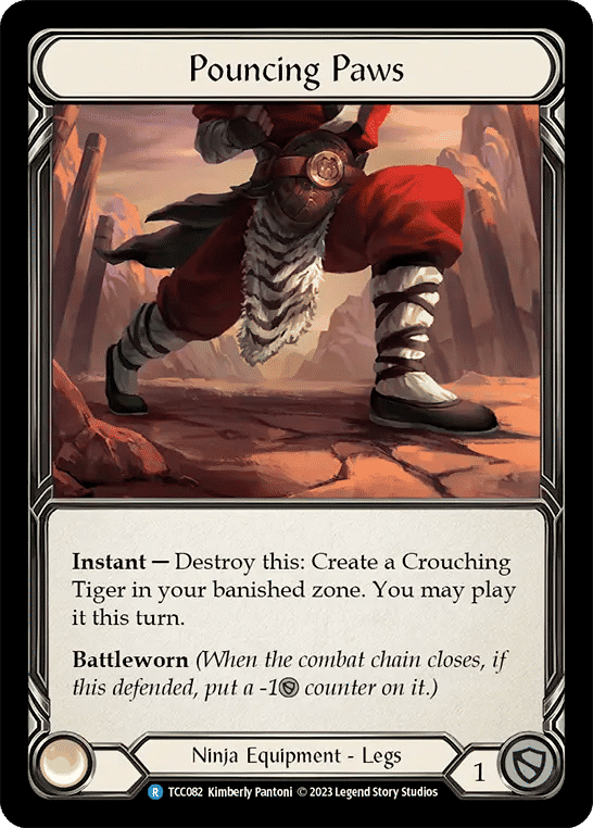 Pouncing Paws — Round the Table: TCC x LSS — Flesh and Blood
