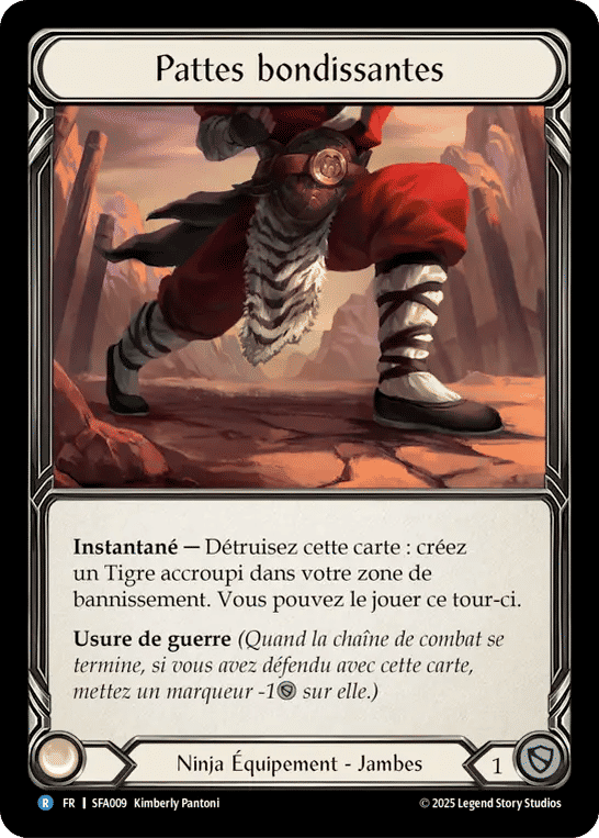Pattes bondissantes — Silver Age Chapter 2 - Fai — Flesh and Blood