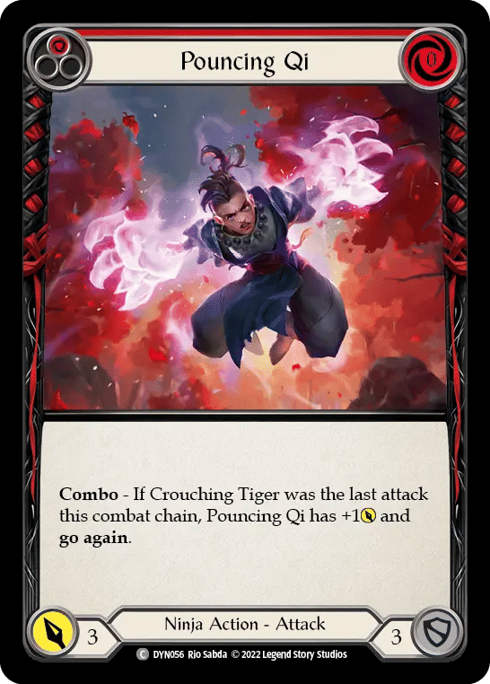 Pouncing Qi (Red) — Dynasty — Flesh and Blood