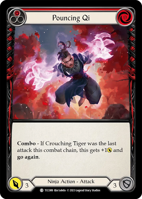 Pouncing Qi (Red) — Round the Table: TCC x LSS — Flesh and Blood