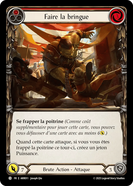 Pound Town (Red) — Armory Deck - Rhinar, Reckless Rampage — Flesh and Blood