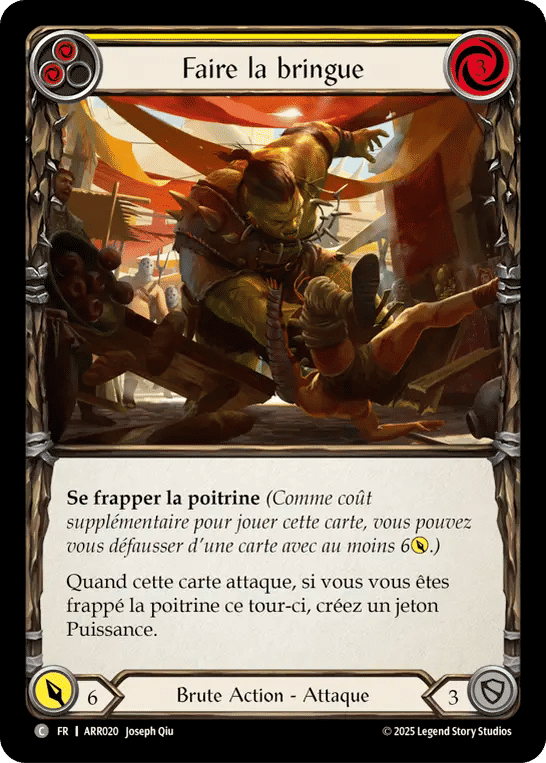 Pound Town (Yellow) — Armory Deck - Rhinar, Reckless Rampage — Flesh and Blood