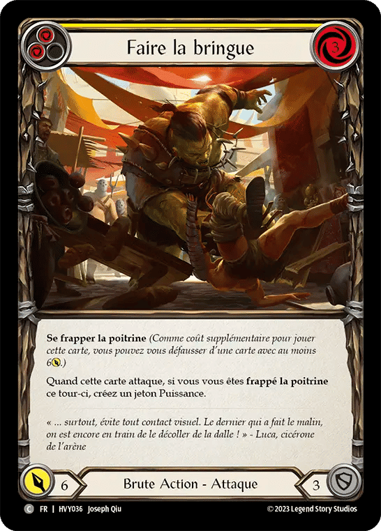 Faire la bringue — Heavy Hitters — Flesh and Blood