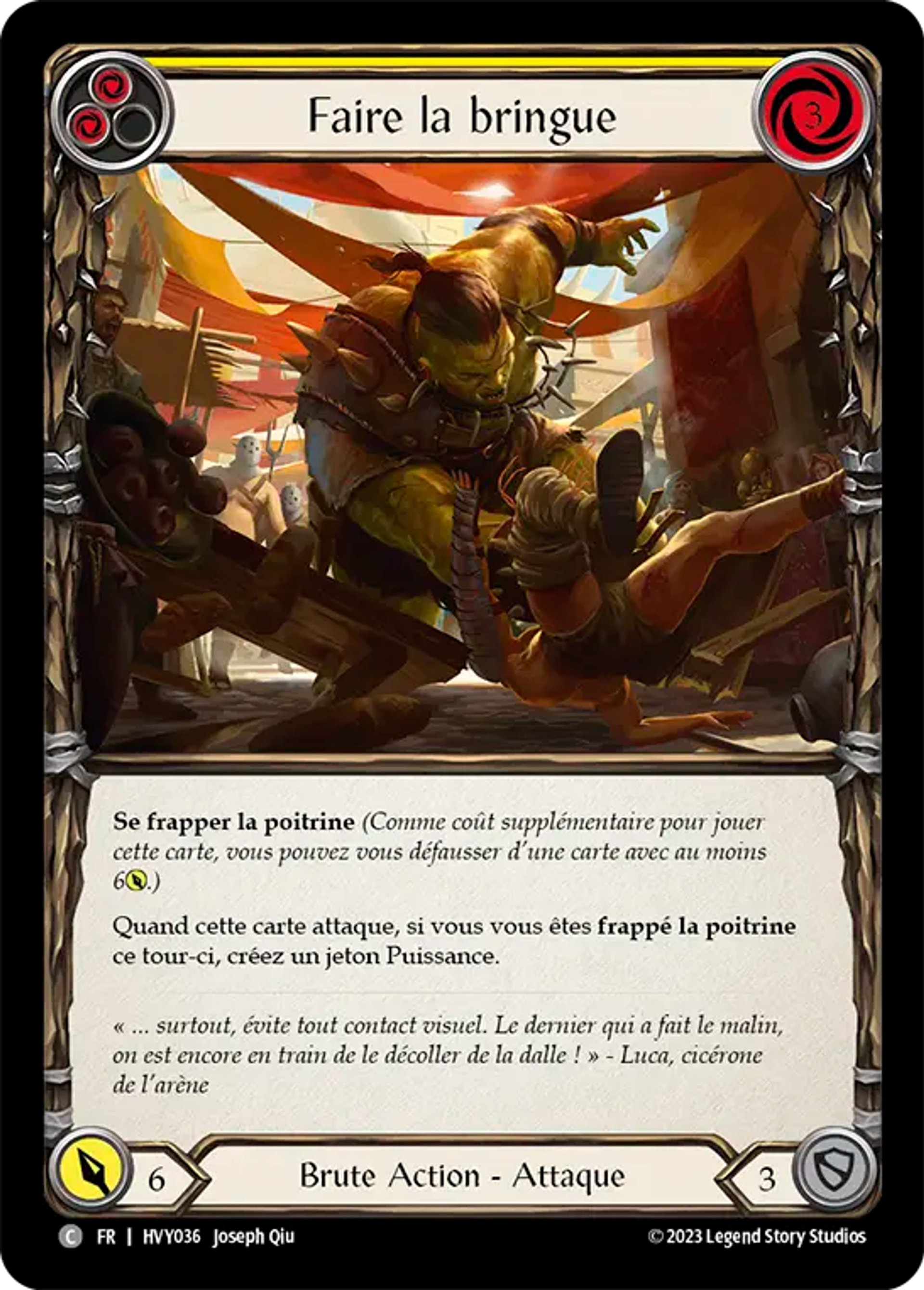 Faire la bringue — Heavy Hitters — Flesh and Blood