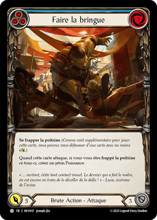 Faire la bringue — Heavy Hitters — Flesh and Blood