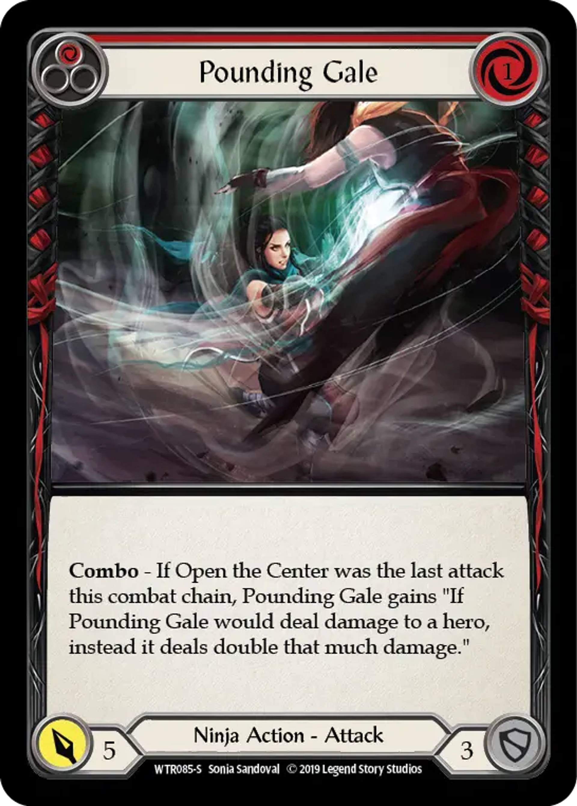 Pounding Gale — Welcome to Rathe — Flesh and Blood