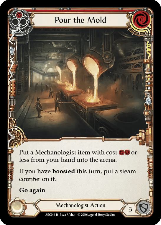 Pour the Mold (Red) — Arcane Rising — Flesh and Blood