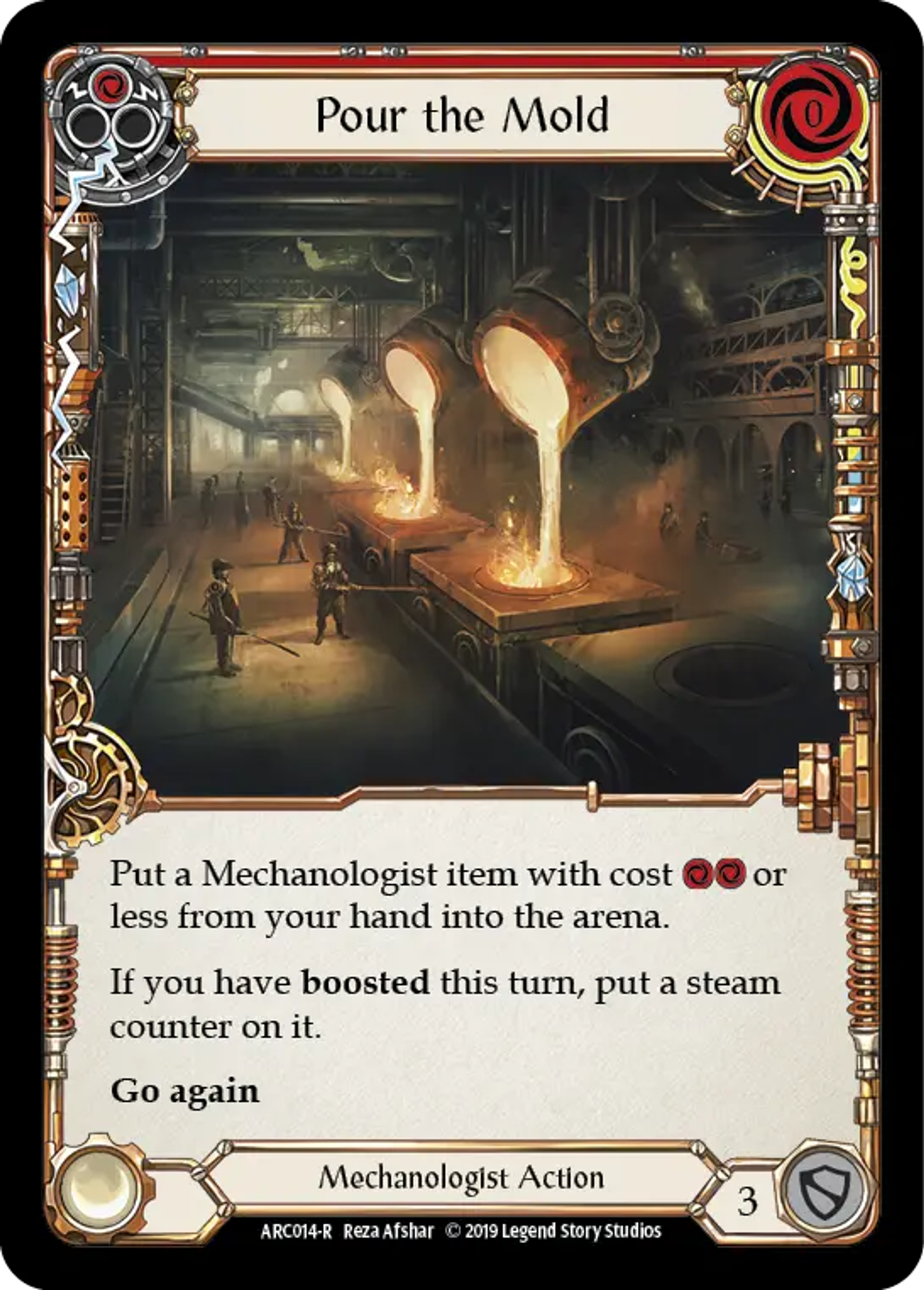 Pour the Mold (Red) — Arcane Rising — Flesh and Blood