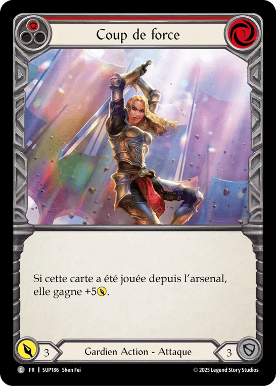 Coup de force — Super Slam — Flesh and Blood