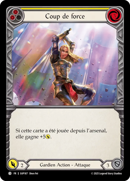 Coup de force — Super Slam — Flesh and Blood