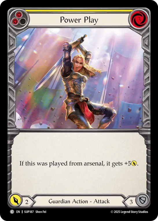 Power Play (Yellow) — Super Slam — Flesh and Blood