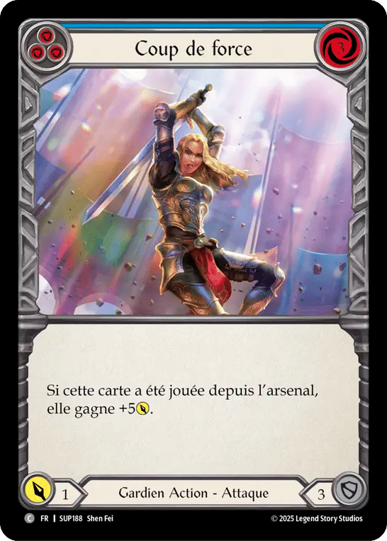 Coup de force — Super Slam — Flesh and Blood