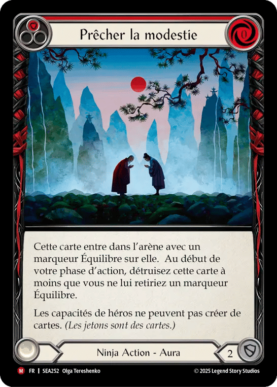 Prêcher la modestie — High Seas — Flesh and Blood