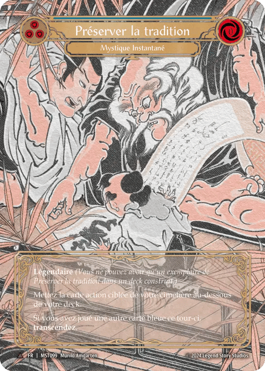 Préserver la tradition — Part the Mistveil — Flesh and Blood