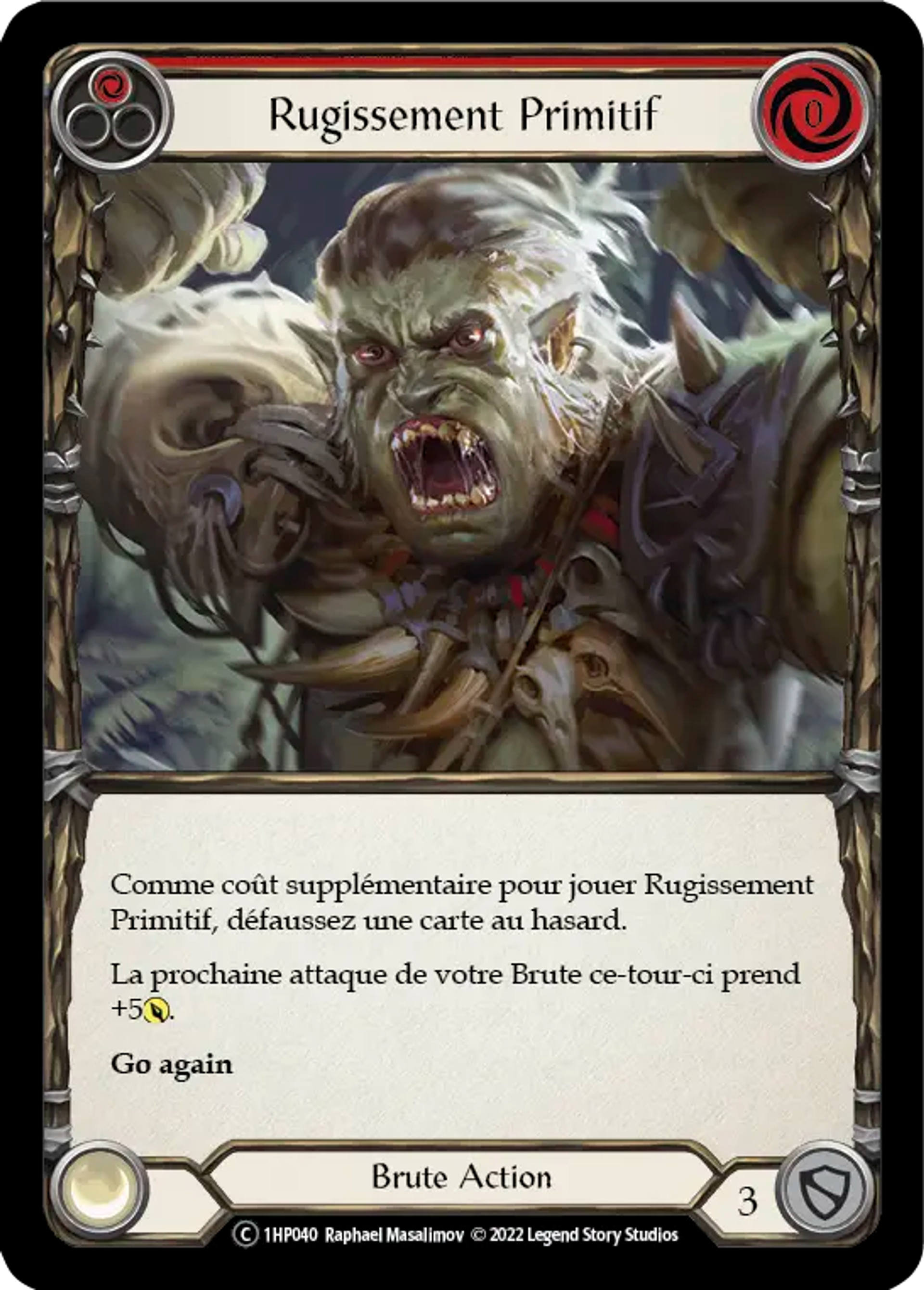 Rugissement Primitif — History Pack 1 - Black Label — Flesh and Blood