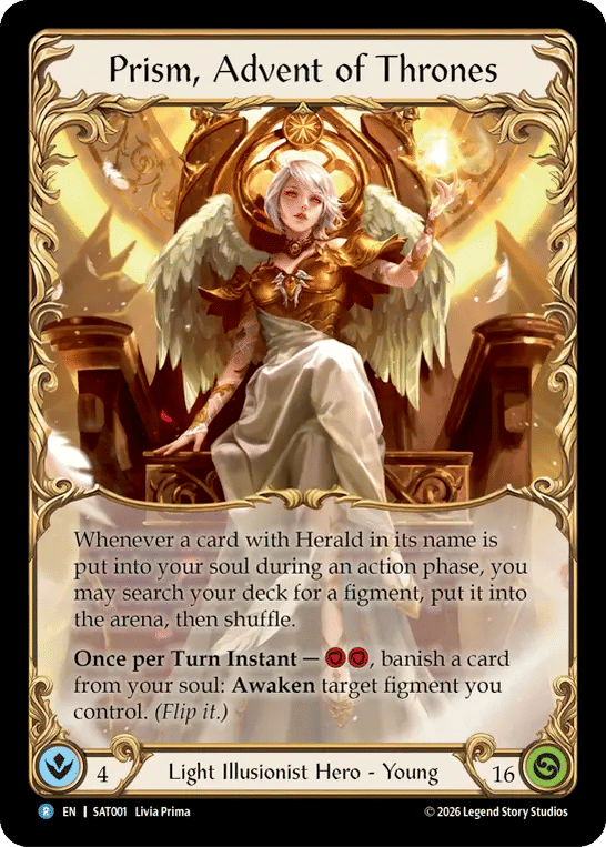 Prism, Advent of Thrones — Silver Age - Prism, Advent of Thrones — Flesh and Blood