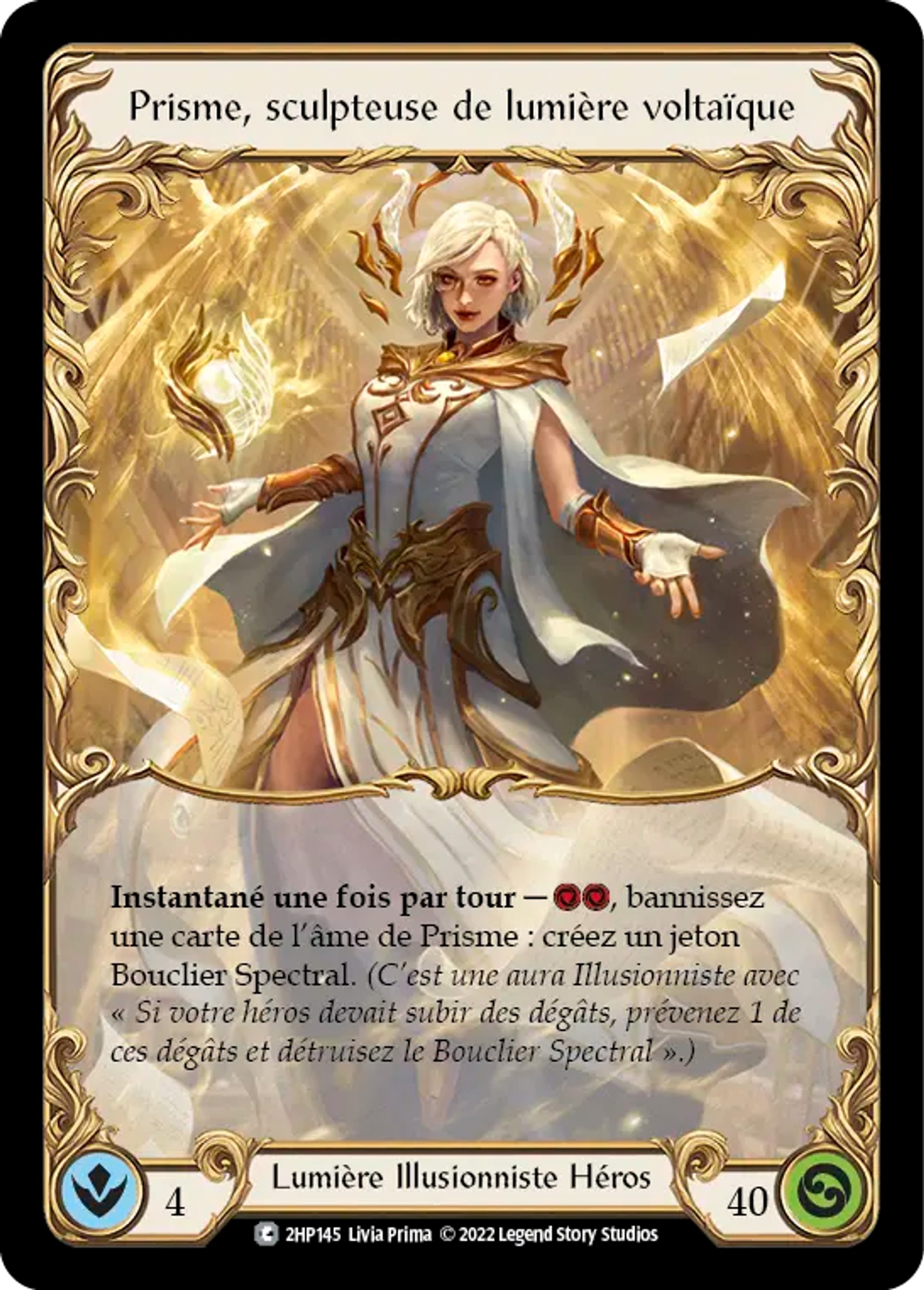 Prisme, sculpteuse de lumière voltaïque — History Pack 2 - Black Label — Flesh and Blood