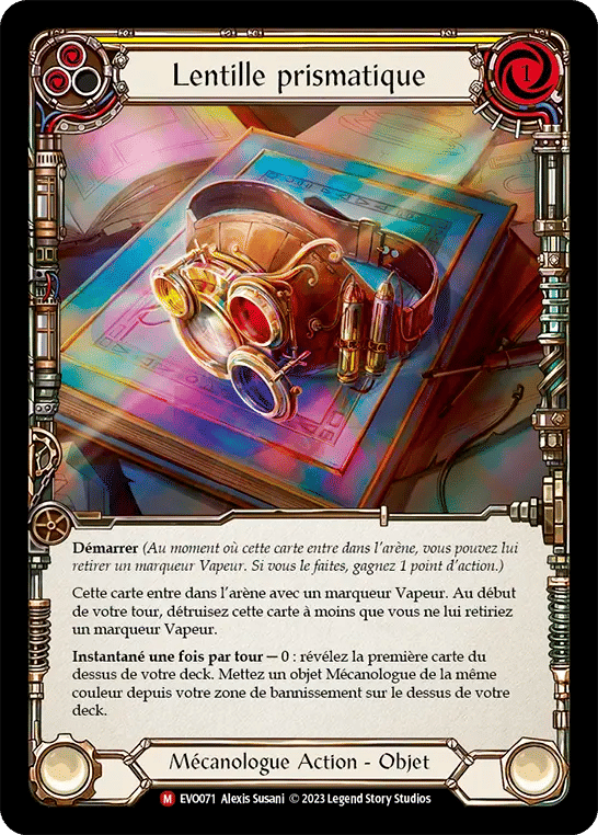 Lentille prismatique — Bright Lights — Flesh and Blood