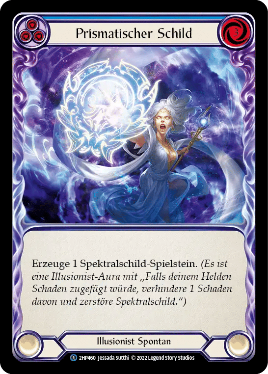 Prismatic Shield (Blue) — History Pack 2 - Black Label — Flesh and Blood