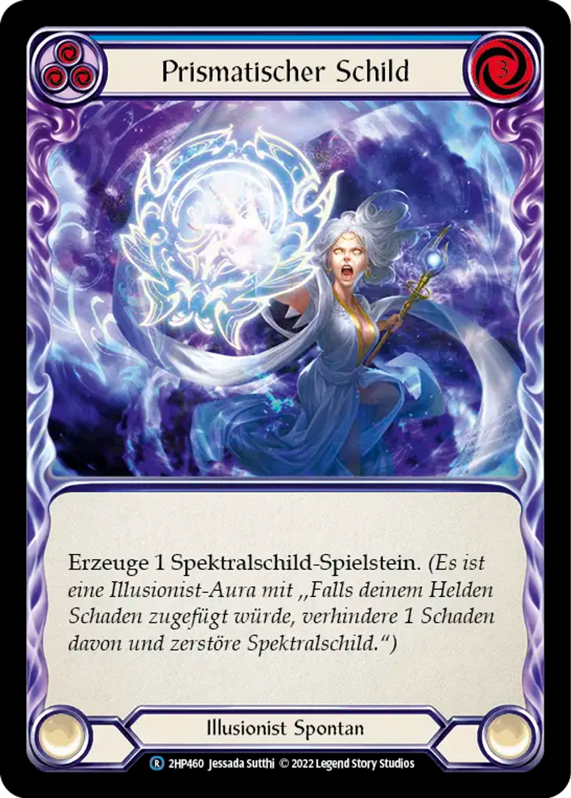 Prismatic Shield (Blue) — History Pack 2 - Black Label — Flesh and Blood