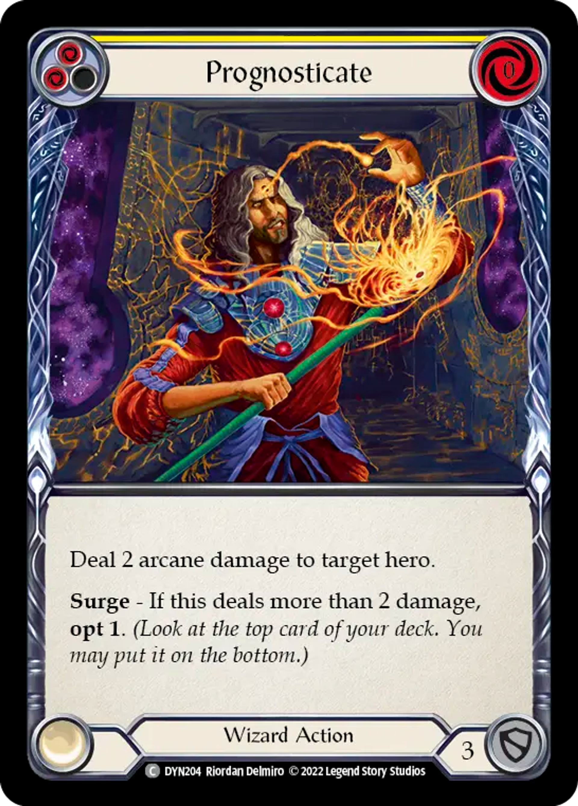 Prognosticate (Yellow) — Dynasty — Flesh and Blood