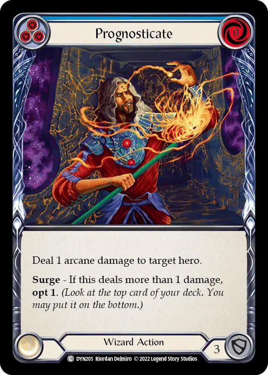 Prognosticate (Blue) — Dynasty — Flesh and Blood