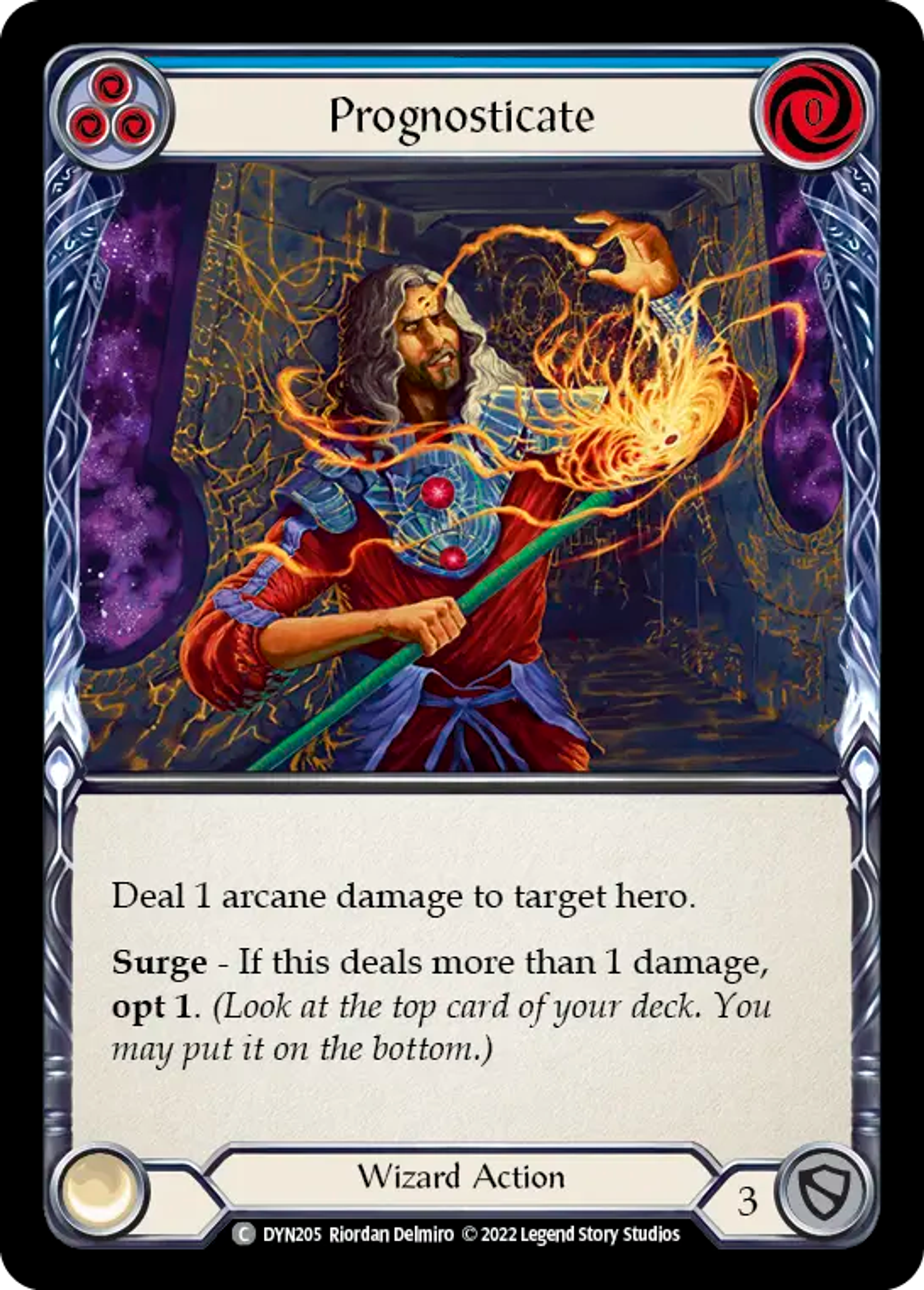 Prognosticate (Blue) — Dynasty — Flesh and Blood
