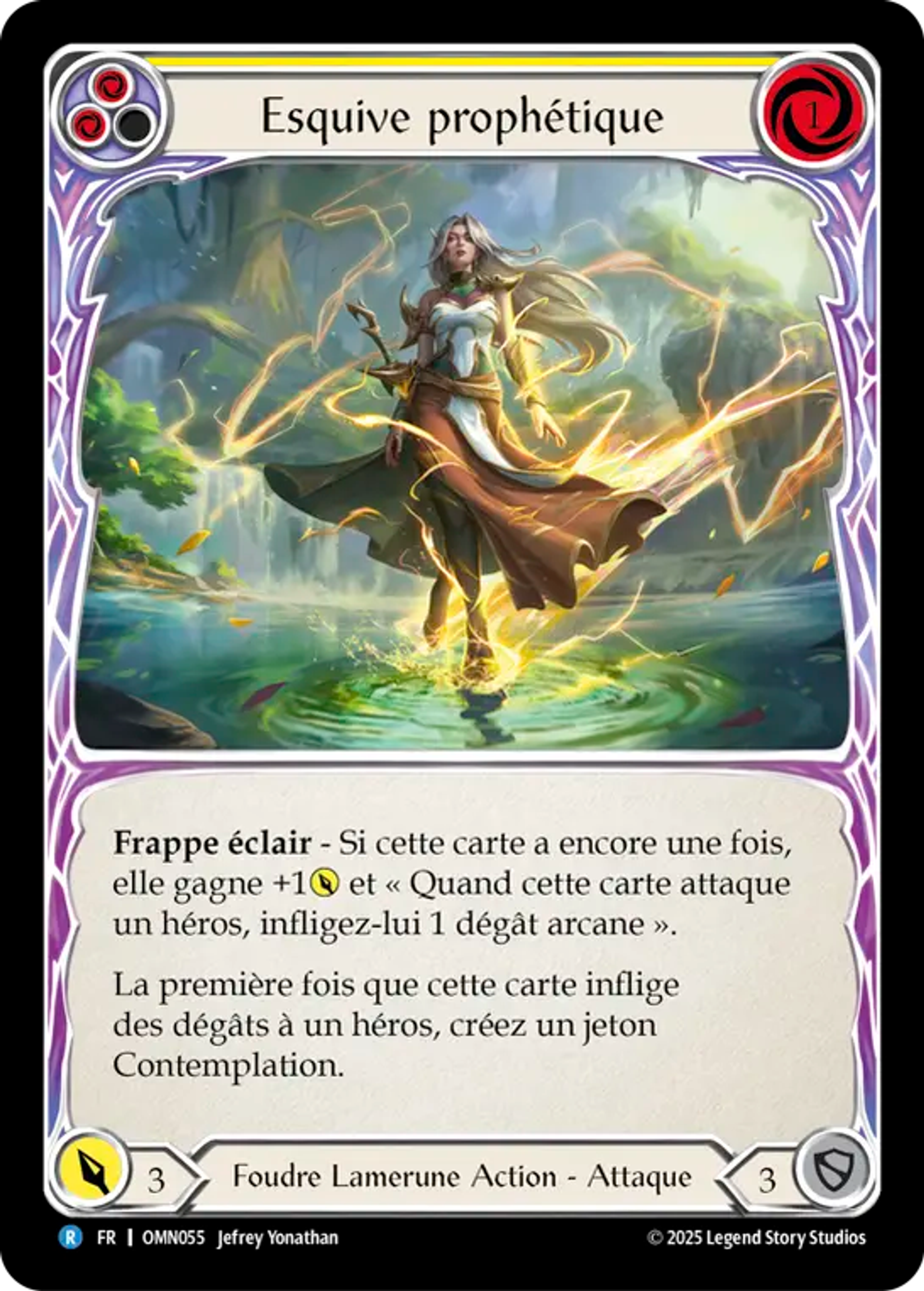 Esquive prophétique — Omens of the Third Age — Flesh and Blood