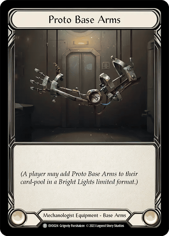 Proto Base Arms — Bright Lights — Flesh and Blood